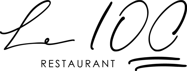 Agence M COM Marseille Logo Restaurant Le 100 PNG